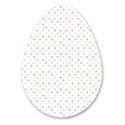 white polka dot egg