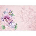 large paper vintage-flower-background-paper