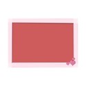 pink heart frame