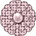 mauve polka dot Flower-2-GE