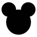 solid black mickey