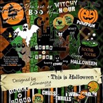 Carmensita Kit - This is HALLOWEEN wordart