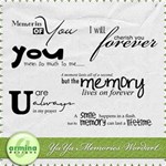 yuyu memories wordart