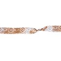 lil pumpkin - brown damask knotted ribbon