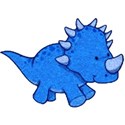 tran blue blue dino