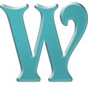 TEAL-LETTER-W-BCZ