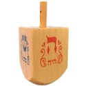 dreidel with coins