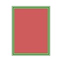 frame Green rectangle p