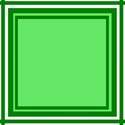Colours background green a