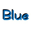 English colour blue