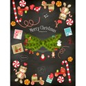 597 595 594 fleence blanket christmas5_black