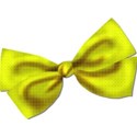 yellow bow